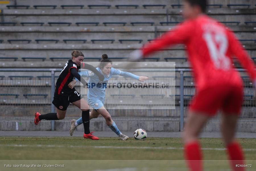 sport, action, VfL Bochum 1848, VFL, Stadion am Brentanobad, SGE, Fussball, Frankfurt, Eintracht Frankfurt II, DFB, 2. Frauen-Bundesliga, 16.02.2025 - Bild-ID: 2466472 sport, action, VfL Bochum 1848, VFL, Stadion am Brentanobad, SGE, Fussball, Frankfurt, Eintracht Frankfurt II, DFB, 2. Frauen-Bundesliga, 16.02.2025 - Bild-ID: 2466472