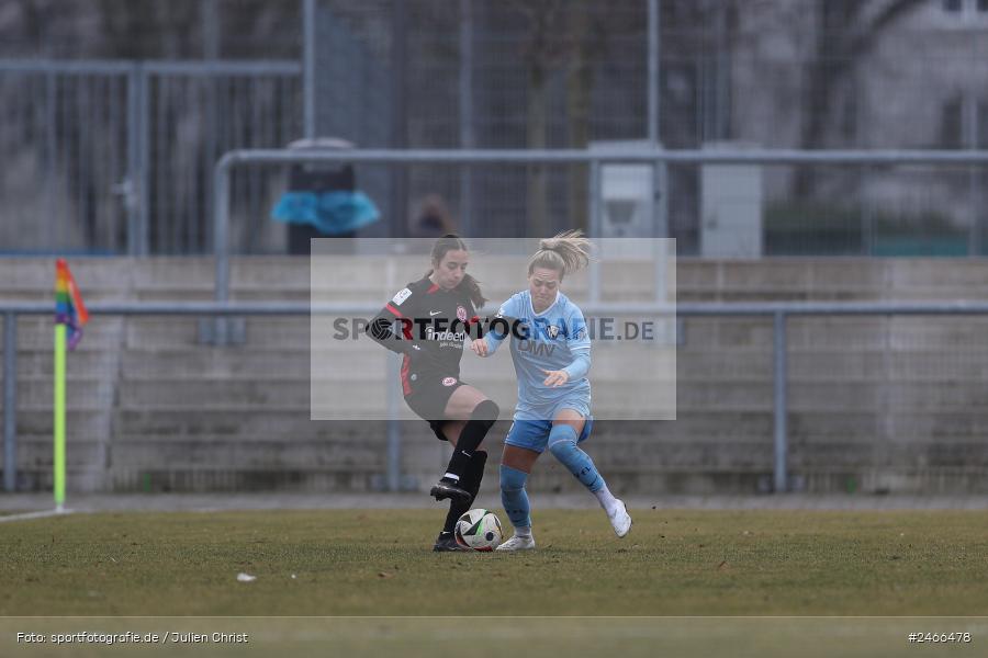 sport, action, VfL Bochum 1848, VFL, Stadion am Brentanobad, SGE, Fussball, Frankfurt, Eintracht Frankfurt II, DFB, 2. Frauen-Bundesliga, 16.02.2025 - Bild-ID: 2466478 sport, action, VfL Bochum 1848, VFL, Stadion am Brentanobad, SGE, Fussball, Frankfurt, Eintracht Frankfurt II, DFB, 2. Frauen-Bundesliga, 16.02.2025 - Bild-ID: 2466478