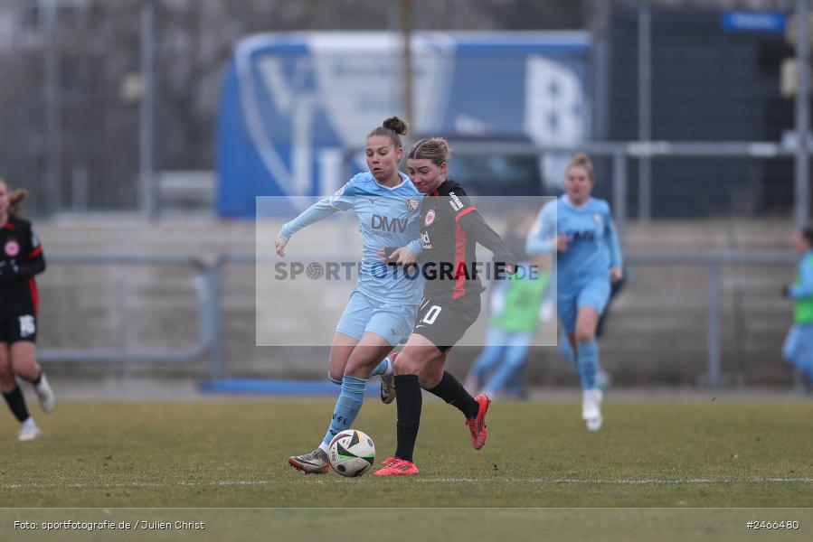 sport, action, VfL Bochum 1848, VFL, Stadion am Brentanobad, SGE, Fussball, Frankfurt, Eintracht Frankfurt II, DFB, 2. Frauen-Bundesliga, 16.02.2025 - Bild-ID: 2466480 sport, action, VfL Bochum 1848, VFL, Stadion am Brentanobad, SGE, Fussball, Frankfurt, Eintracht Frankfurt II, DFB, 2. Frauen-Bundesliga, 16.02.2025 - Bild-ID: 2466480