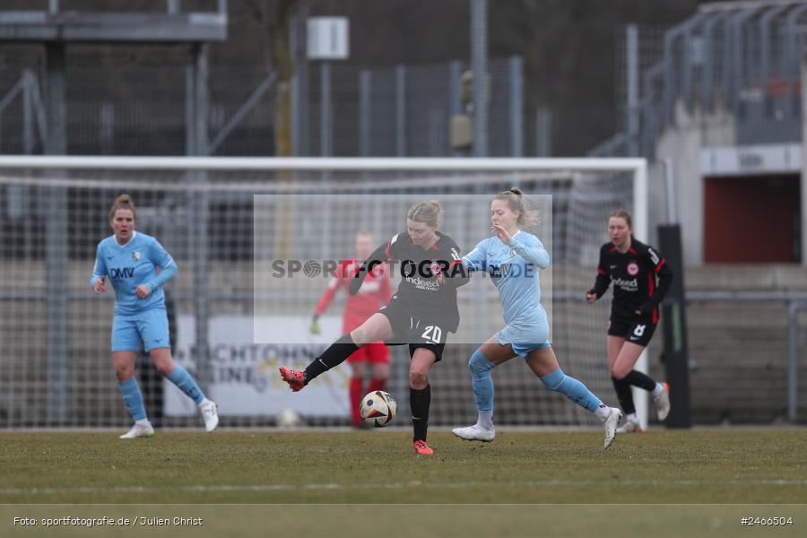 sport, action, VfL Bochum 1848, VFL, Stadion am Brentanobad, SGE, Fussball, Frankfurt, Eintracht Frankfurt II, DFB, 2. Frauen-Bundesliga, 16.02.2025 - Bild-ID: 2466504 sport, action, VfL Bochum 1848, VFL, Stadion am Brentanobad, SGE, Fussball, Frankfurt, Eintracht Frankfurt II, DFB, 2. Frauen-Bundesliga, 16.02.2025 - Bild-ID: 2466504