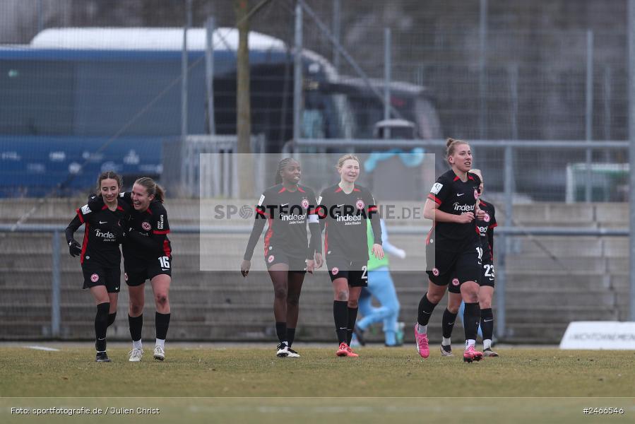 sport, action, VfL Bochum 1848, VFL, Stadion am Brentanobad, SGE, Fussball, Frankfurt, Eintracht Frankfurt II, DFB, 2. Frauen-Bundesliga, 16.02.2025 - Bild-ID: 2466546
