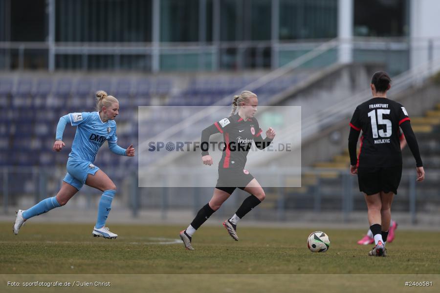 sport, action, VfL Bochum 1848, VFL, Stadion am Brentanobad, SGE, Fussball, Frankfurt, Eintracht Frankfurt II, DFB, 2. Frauen-Bundesliga, 16.02.2025 - Bild-ID: 2466581 sport, action, VfL Bochum 1848, VFL, Stadion am Brentanobad, SGE, Fussball, Frankfurt, Eintracht Frankfurt II, DFB, 2. Frauen-Bundesliga, 16.02.2025 - Bild-ID: 2466581