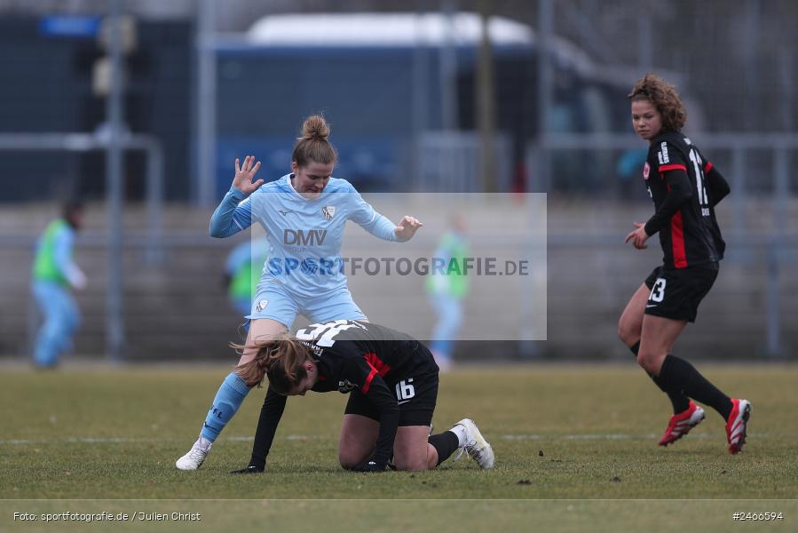 sport, action, VfL Bochum 1848, VFL, Stadion am Brentanobad, SGE, Fussball, Frankfurt, Eintracht Frankfurt II, DFB, 2. Frauen-Bundesliga, 16.02.2025 - Bild-ID: 2466594 sport, action, VfL Bochum 1848, VFL, Stadion am Brentanobad, SGE, Fussball, Frankfurt, Eintracht Frankfurt II, DFB, 2. Frauen-Bundesliga, 16.02.2025 - Bild-ID: 2466594