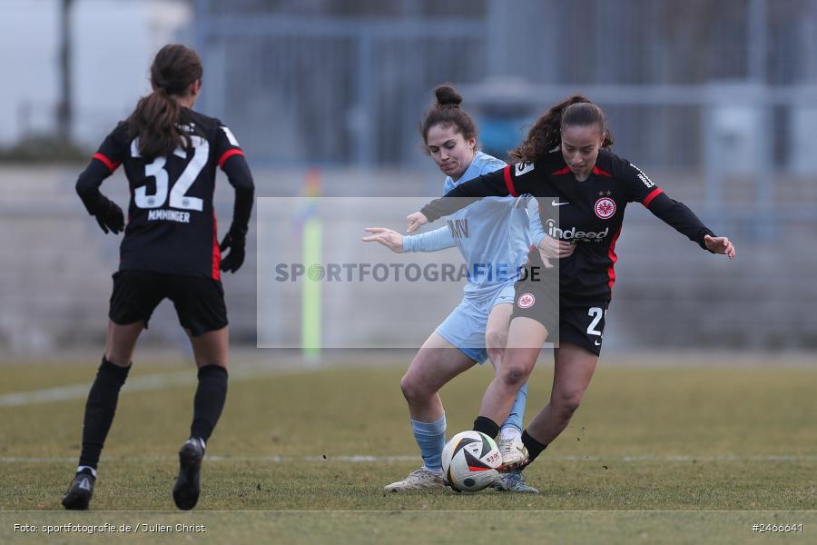 sport, action, VfL Bochum 1848, VFL, Stadion am Brentanobad, SGE, Fussball, Frankfurt, Eintracht Frankfurt II, DFB, 2. Frauen-Bundesliga, 16.02.2025 - Bild-ID: 2466641