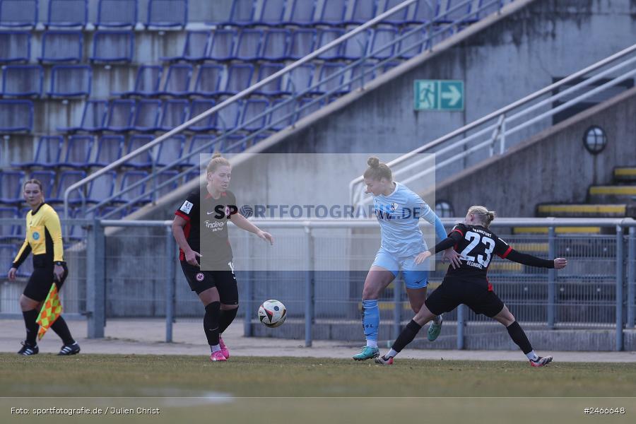 sport, action, VfL Bochum 1848, VFL, Stadion am Brentanobad, SGE, Fussball, Frankfurt, Eintracht Frankfurt II, DFB, 2. Frauen-Bundesliga, 16.02.2025 - Bild-ID: 2466648 sport, action, VfL Bochum 1848, VFL, Stadion am Brentanobad, SGE, Fussball, Frankfurt, Eintracht Frankfurt II, DFB, 2. Frauen-Bundesliga, 16.02.2025 - Bild-ID: 2466648