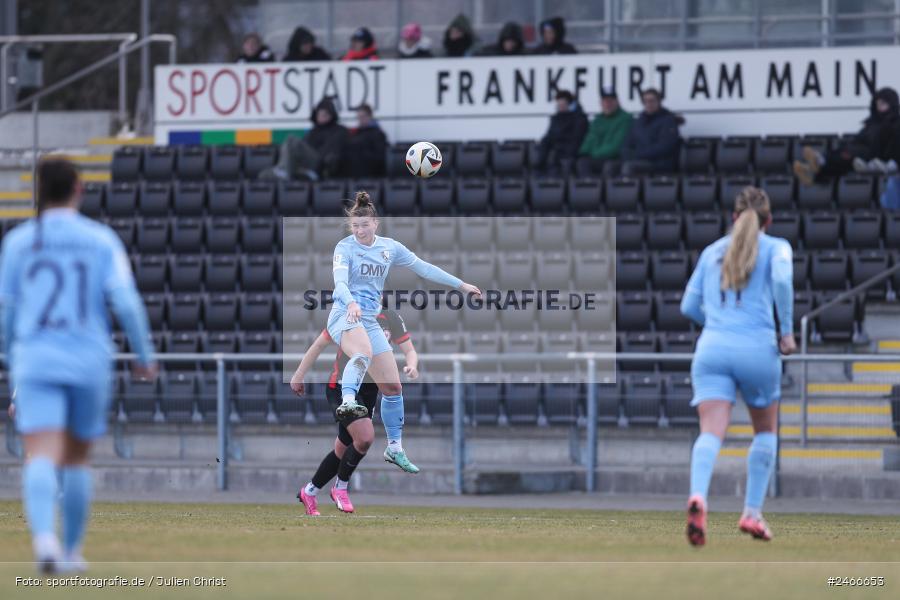 sport, action, VfL Bochum 1848, VFL, Stadion am Brentanobad, SGE, Fussball, Frankfurt, Eintracht Frankfurt II, DFB, 2. Frauen-Bundesliga, 16.02.2025 - Bild-ID: 2466653