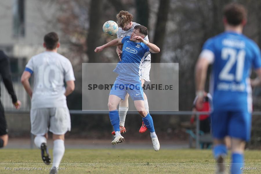sport, action, TSV Schott Mainz, TSV, Sportgelände am Schönbusch, SVA, SV Viktoria Aschaffenburg, Regionalliga Bayern, Oberliga Rheinland-Pfalz Saar, Fussball, BFV, Aschaffenburg, 22.02.2025 - Bild-ID: 2466749