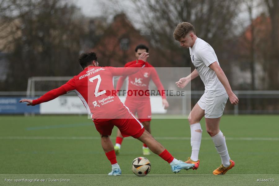 Sportgelände am Schönbusch, Aschaffenburg, 22.02.2025, sport, action, BFV, Fussball, Bayernliga Nord, Landesliga Nordwest, TSV, SVV, TSV Karlburg, SV Vatan Spor Aschaffenburg - Bild-ID: 2466770