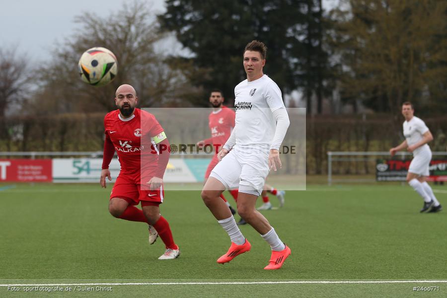 Sportgelände am Schönbusch, Aschaffenburg, 22.02.2025, sport, action, BFV, Fussball, Bayernliga Nord, Landesliga Nordwest, TSV, SVV, TSV Karlburg, SV Vatan Spor Aschaffenburg - Bild-ID: 2466771