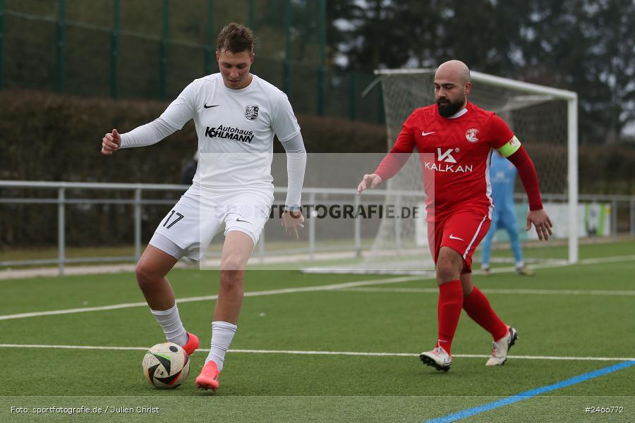 Sportgelände am Schönbusch, Aschaffenburg, 22.02.2025, sport, action, BFV, Fussball, Bayernliga Nord, Landesliga Nordwest, TSV, SVV, TSV Karlburg, SV Vatan Spor Aschaffenburg - Bild-ID: 2466772
