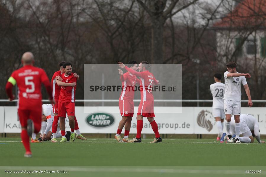 Sportgelände am Schönbusch, Aschaffenburg, 22.02.2025, sport, action, BFV, Fussball, Bayernliga Nord, Landesliga Nordwest, TSV, SVV, TSV Karlburg, SV Vatan Spor Aschaffenburg - Bild-ID: 2466774