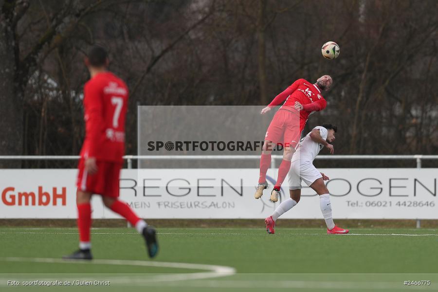 Sportgelände am Schönbusch, Aschaffenburg, 22.02.2025, sport, action, BFV, Fussball, Bayernliga Nord, Landesliga Nordwest, TSV, SVV, TSV Karlburg, SV Vatan Spor Aschaffenburg - Bild-ID: 2466775