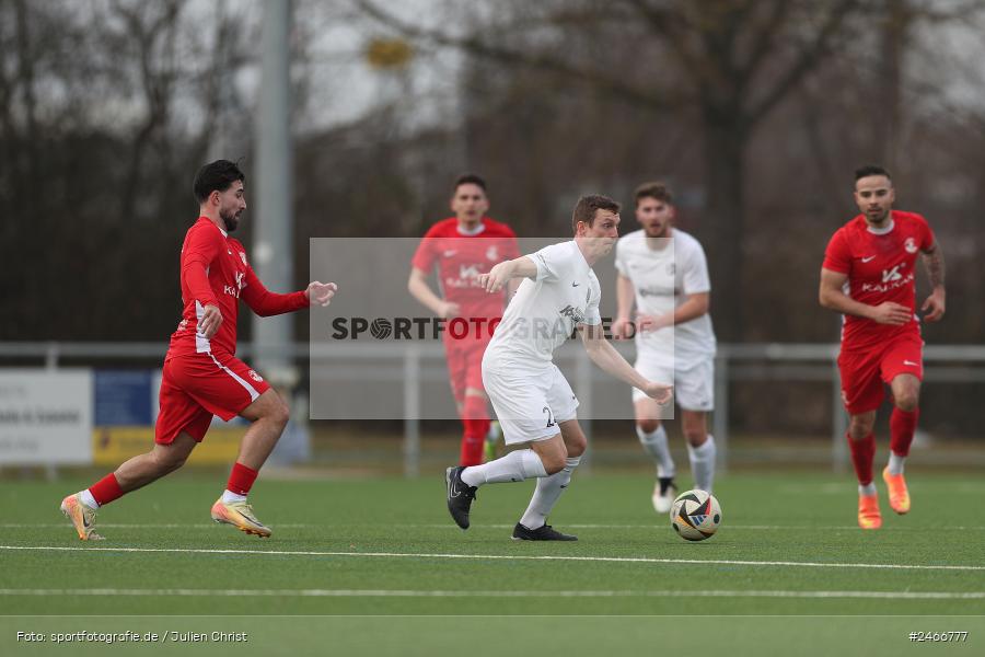 Sportgelände am Schönbusch, Aschaffenburg, 22.02.2025, sport, action, BFV, Fussball, Bayernliga Nord, Landesliga Nordwest, TSV, SVV, TSV Karlburg, SV Vatan Spor Aschaffenburg - Bild-ID: 2466777