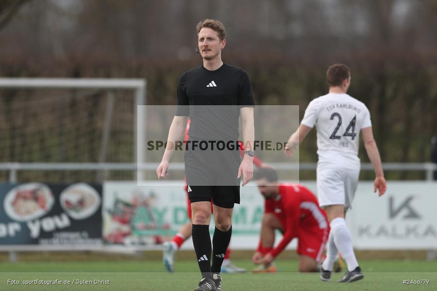 Sportgelände am Schönbusch, Aschaffenburg, 22.02.2025, sport, action, BFV, Fussball, Bayernliga Nord, Landesliga Nordwest, TSV, SVV, TSV Karlburg, SV Vatan Spor Aschaffenburg - Bild-ID: 2466779