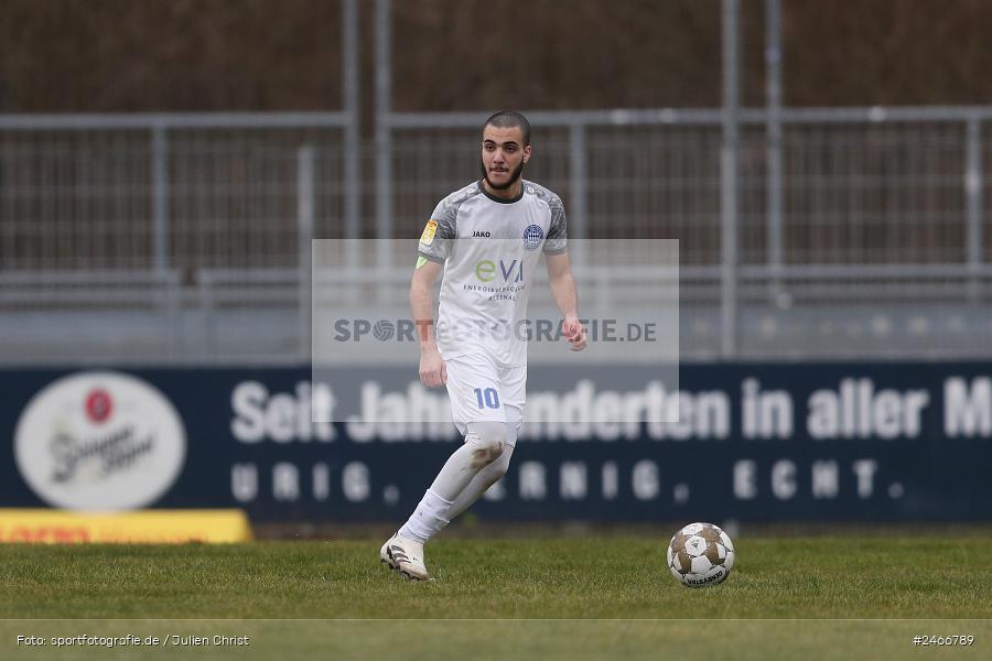 Mairec-Arena, Alzenau, 22.02.2025, sport, action, HFV, Fussball, Lotto Hessenliga, SVD, FCB, SV Darmstadt 98 (U21), FC Bayern Alzenau - Bild-ID: 2466789