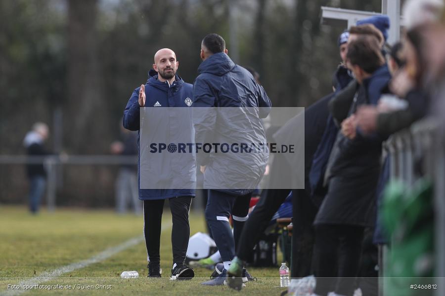 sport, action, TSV Schott Mainz, TSV, Sportgelände am Schönbusch, SVA, SV Viktoria Aschaffenburg, Regionalliga Bayern, Oberliga Rheinland-Pfalz Saar, Fussball, BFV, Aschaffenburg, 22.02.2025 - Bild-ID: 2466812