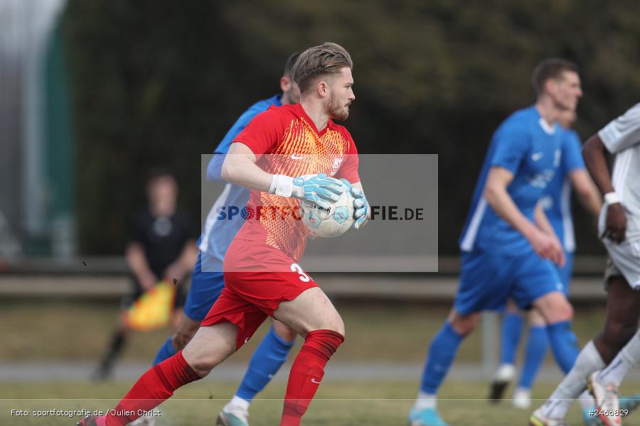 sport, action, TSV Schott Mainz, TSV, Sportgelände am Schönbusch, SVA, SV Viktoria Aschaffenburg, Regionalliga Bayern, Oberliga Rheinland-Pfalz Saar, Fussball, BFV, Aschaffenburg, 22.02.2025 - Bild-ID: 2466829