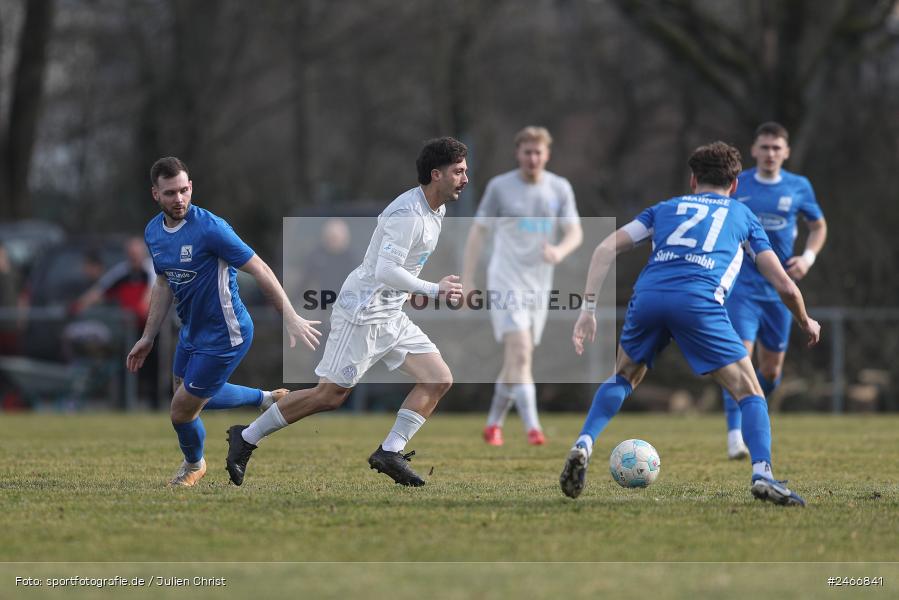 sport, action, TSV Schott Mainz, TSV, Sportgelände am Schönbusch, SVA, SV Viktoria Aschaffenburg, Regionalliga Bayern, Oberliga Rheinland-Pfalz Saar, Fussball, BFV, Aschaffenburg, 22.02.2025 - Bild-ID: 2466841