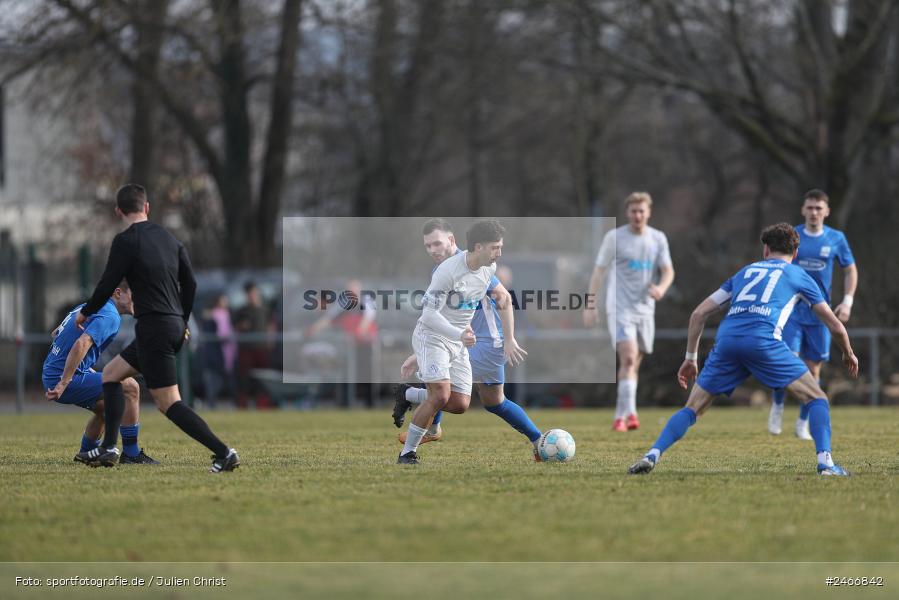 sport, action, TSV Schott Mainz, TSV, Sportgelände am Schönbusch, SVA, SV Viktoria Aschaffenburg, Regionalliga Bayern, Oberliga Rheinland-Pfalz Saar, Fussball, BFV, Aschaffenburg, 22.02.2025 - Bild-ID: 2466842