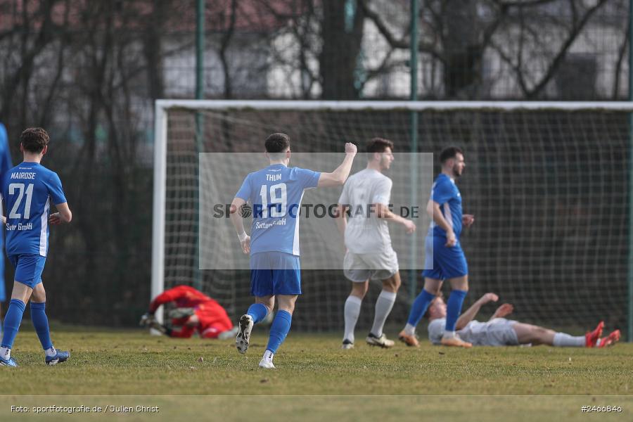 sport, action, TSV Schott Mainz, TSV, Sportgelände am Schönbusch, SVA, SV Viktoria Aschaffenburg, Regionalliga Bayern, Oberliga Rheinland-Pfalz Saar, Fussball, BFV, Aschaffenburg, 22.02.2025 - Bild-ID: 2466846