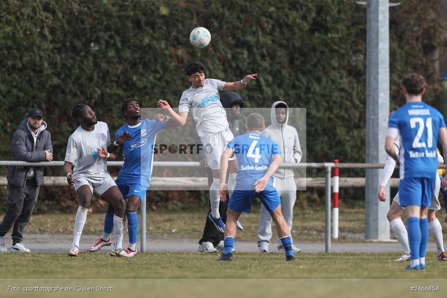 sport, action, TSV Schott Mainz, TSV, Sportgelände am Schönbusch, SVA, SV Viktoria Aschaffenburg, Regionalliga Bayern, Oberliga Rheinland-Pfalz Saar, Fussball, BFV, Aschaffenburg, 22.02.2025 - Bild-ID: 2466854