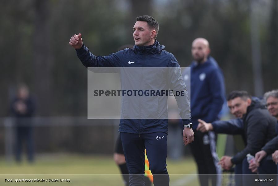 sport, action, TSV Schott Mainz, TSV, Sportgelände am Schönbusch, SVA, SV Viktoria Aschaffenburg, Regionalliga Bayern, Oberliga Rheinland-Pfalz Saar, Fussball, BFV, Aschaffenburg, 22.02.2025 - Bild-ID: 2466858