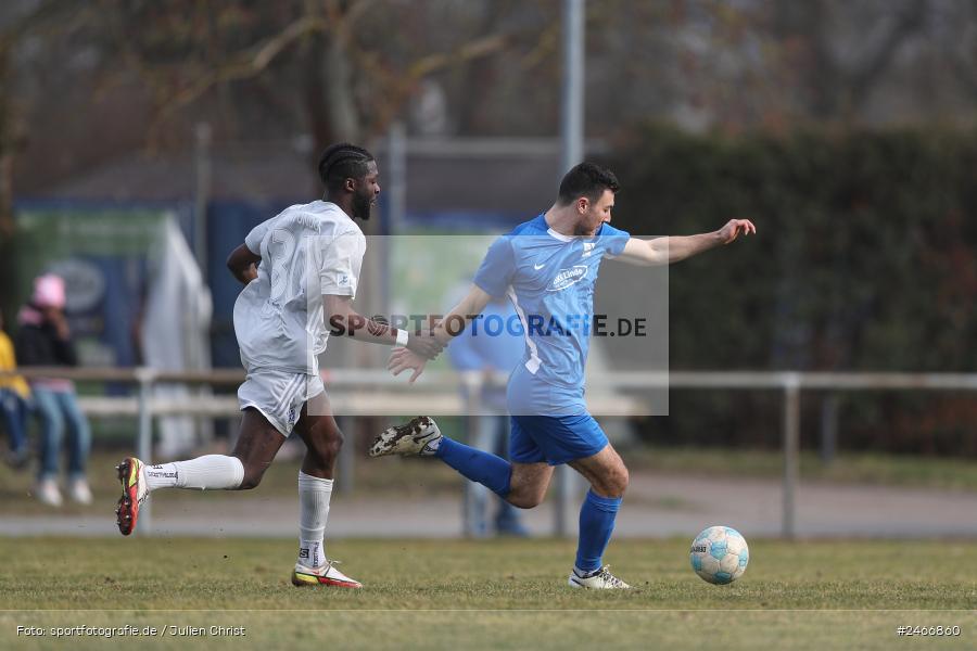 sport, action, TSV Schott Mainz, TSV, Sportgelände am Schönbusch, SVA, SV Viktoria Aschaffenburg, Regionalliga Bayern, Oberliga Rheinland-Pfalz Saar, Fussball, BFV, Aschaffenburg, 22.02.2025 - Bild-ID: 2466860