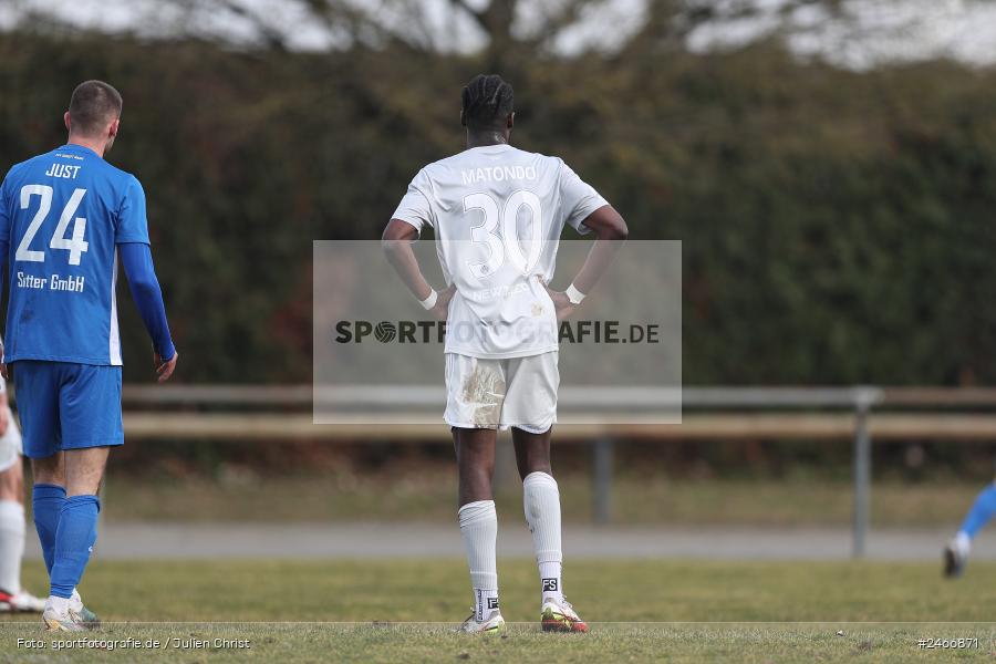 sport, action, TSV Schott Mainz, TSV, Sportgelände am Schönbusch, SVA, SV Viktoria Aschaffenburg, Regionalliga Bayern, Oberliga Rheinland-Pfalz Saar, Fussball, BFV, Aschaffenburg, 22.02.2025 - Bild-ID: 2466871