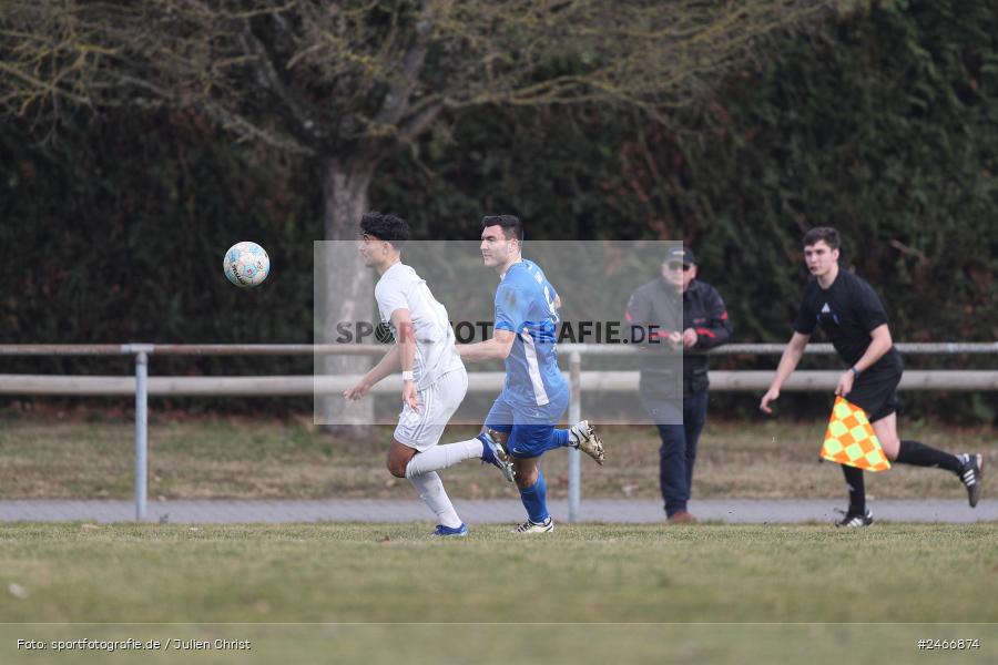 sport, action, TSV Schott Mainz, TSV, Sportgelände am Schönbusch, SVA, SV Viktoria Aschaffenburg, Regionalliga Bayern, Oberliga Rheinland-Pfalz Saar, Fussball, BFV, Aschaffenburg, 22.02.2025 - Bild-ID: 2466874