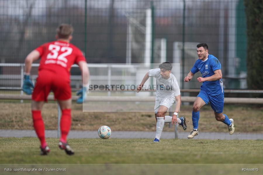 sport, action, TSV Schott Mainz, TSV, Sportgelände am Schönbusch, SVA, SV Viktoria Aschaffenburg, Regionalliga Bayern, Oberliga Rheinland-Pfalz Saar, Fussball, BFV, Aschaffenburg, 22.02.2025 - Bild-ID: 2466875
