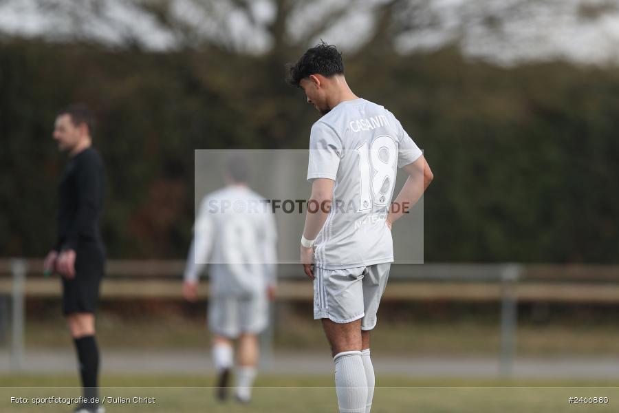 sport, action, TSV Schott Mainz, TSV, Sportgelände am Schönbusch, SVA, SV Viktoria Aschaffenburg, Regionalliga Bayern, Oberliga Rheinland-Pfalz Saar, Fussball, BFV, Aschaffenburg, 22.02.2025 - Bild-ID: 2466880