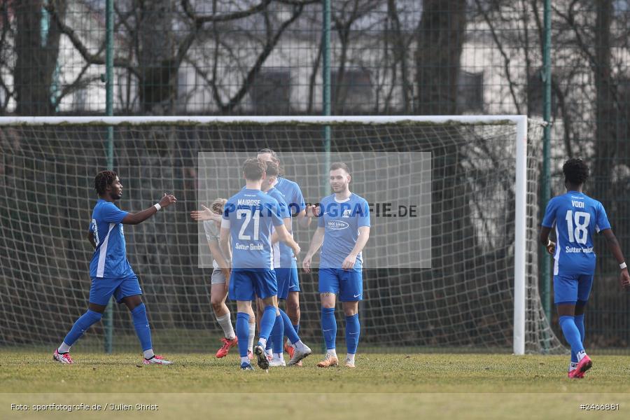 sport, action, TSV Schott Mainz, TSV, Sportgelände am Schönbusch, SVA, SV Viktoria Aschaffenburg, Regionalliga Bayern, Oberliga Rheinland-Pfalz Saar, Fussball, BFV, Aschaffenburg, 22.02.2025 - Bild-ID: 2466881