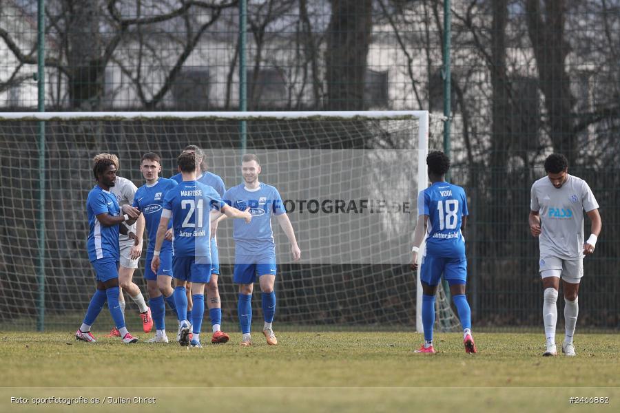 sport, action, TSV Schott Mainz, TSV, Sportgelände am Schönbusch, SVA, SV Viktoria Aschaffenburg, Regionalliga Bayern, Oberliga Rheinland-Pfalz Saar, Fussball, BFV, Aschaffenburg, 22.02.2025 - Bild-ID: 2466882