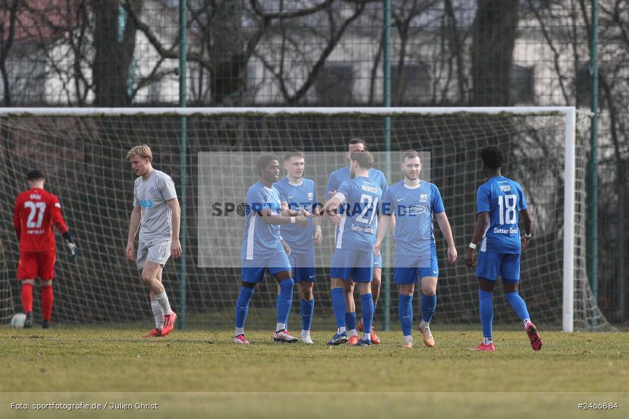 sport, action, TSV Schott Mainz, TSV, Sportgelände am Schönbusch, SVA, SV Viktoria Aschaffenburg, Regionalliga Bayern, Oberliga Rheinland-Pfalz Saar, Fussball, BFV, Aschaffenburg, 22.02.2025 - Bild-ID: 2466884