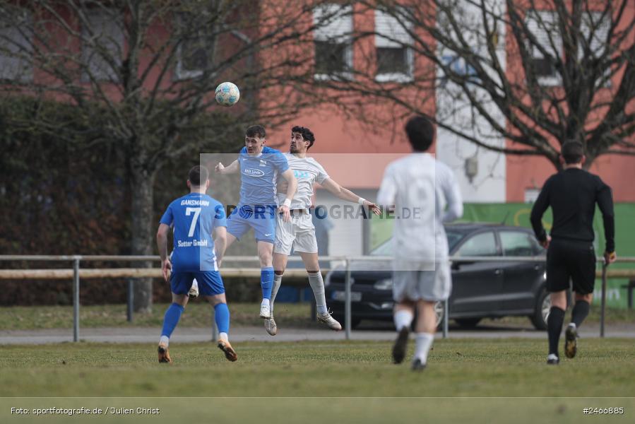 sport, action, TSV Schott Mainz, TSV, Sportgelände am Schönbusch, SVA, SV Viktoria Aschaffenburg, Regionalliga Bayern, Oberliga Rheinland-Pfalz Saar, Fussball, BFV, Aschaffenburg, 22.02.2025 - Bild-ID: 2466885