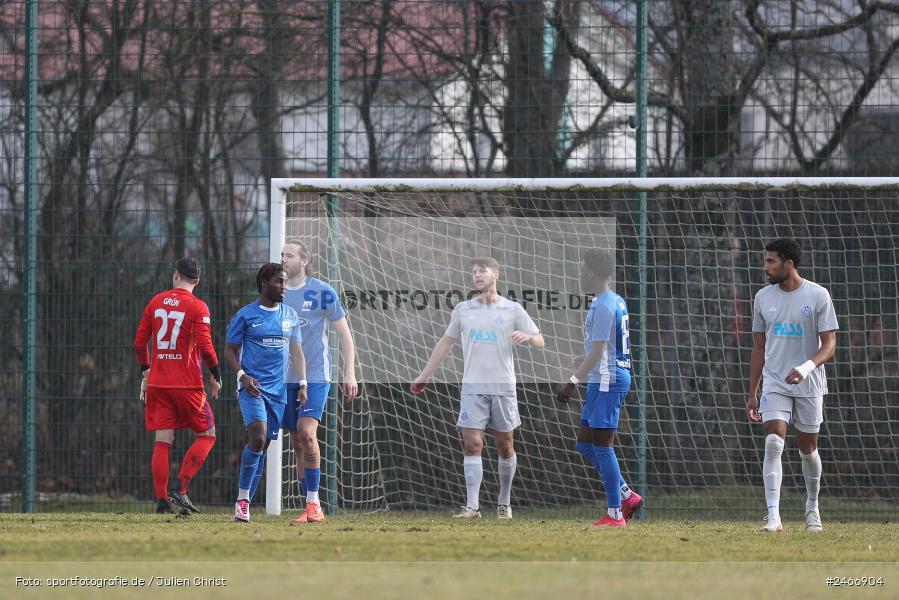 sport, action, TSV Schott Mainz, TSV, Sportgelände am Schönbusch, SVA, SV Viktoria Aschaffenburg, Regionalliga Bayern, Oberliga Rheinland-Pfalz Saar, Fussball, BFV, Aschaffenburg, 22.02.2025 - Bild-ID: 2466904