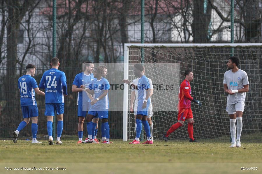sport, action, TSV Schott Mainz, TSV, Sportgelände am Schönbusch, SVA, SV Viktoria Aschaffenburg, Regionalliga Bayern, Oberliga Rheinland-Pfalz Saar, Fussball, BFV, Aschaffenburg, 22.02.2025 - Bild-ID: 2466905