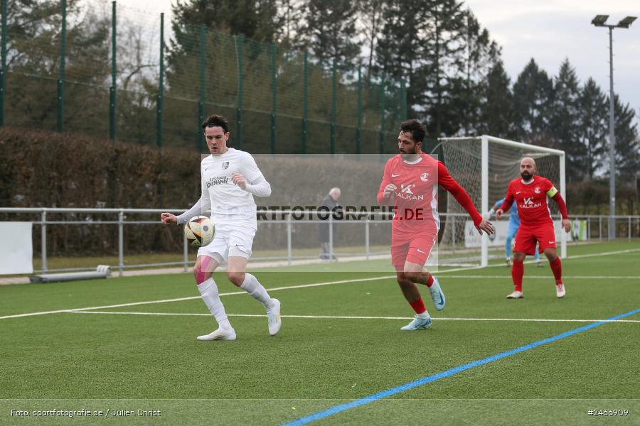 sport, action, TSV Karlburg, TSV, Sportgelände am Schönbusch, SVV, SV Vatan Spor Aschaffenburg, Landesliga Nordwest, Fussball, Bayernliga Nord, BFV, Aschaffenburg, 22.02.2025 - Bild-ID: 2466909