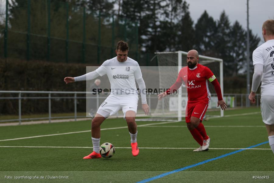 sport, action, TSV Karlburg, TSV, Sportgelände am Schönbusch, SVV, SV Vatan Spor Aschaffenburg, Landesliga Nordwest, Fussball, Bayernliga Nord, BFV, Aschaffenburg, 22.02.2025 - Bild-ID: 2466913