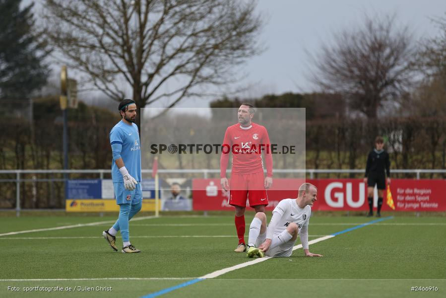 sport, action, TSV Karlburg, TSV, Sportgelände am Schönbusch, SVV, SV Vatan Spor Aschaffenburg, Landesliga Nordwest, Fussball, Bayernliga Nord, BFV, Aschaffenburg, 22.02.2025 - Bild-ID: 2466916