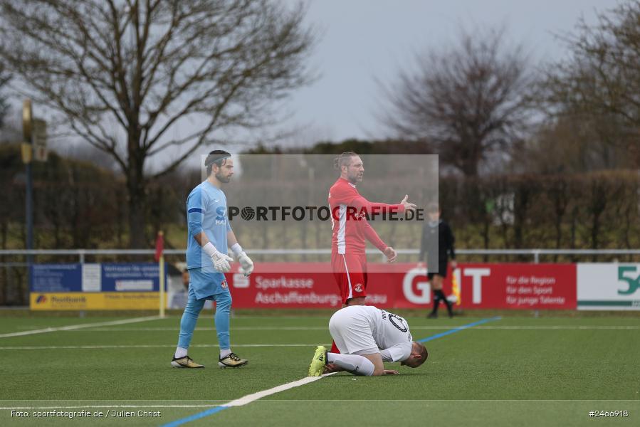 sport, action, TSV Karlburg, TSV, Sportgelände am Schönbusch, SVV, SV Vatan Spor Aschaffenburg, Landesliga Nordwest, Fussball, Bayernliga Nord, BFV, Aschaffenburg, 22.02.2025 - Bild-ID: 2466918