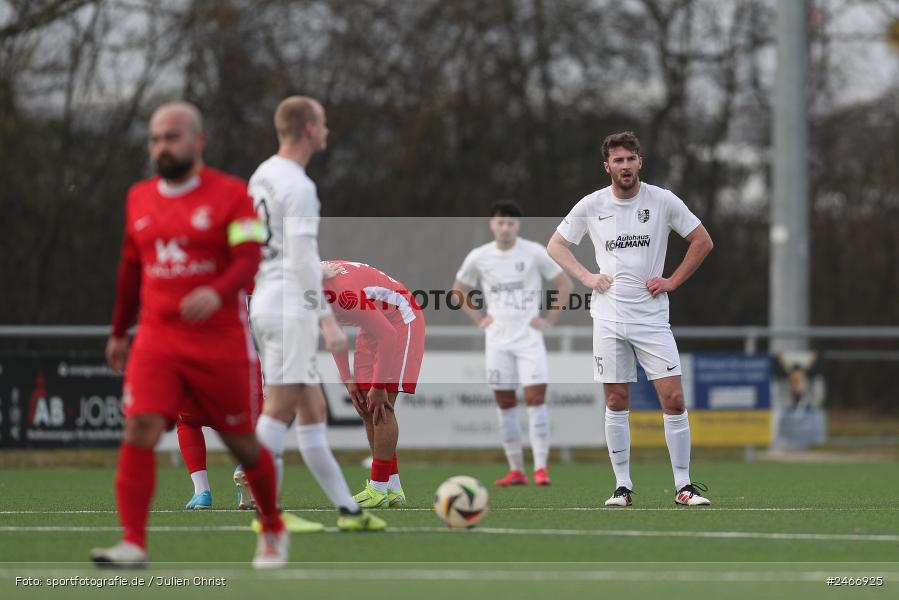 sport, action, TSV Karlburg, TSV, Sportgelände am Schönbusch, SVV, SV Vatan Spor Aschaffenburg, Landesliga Nordwest, Fussball, Bayernliga Nord, BFV, Aschaffenburg, 22.02.2025 - Bild-ID: 2466925