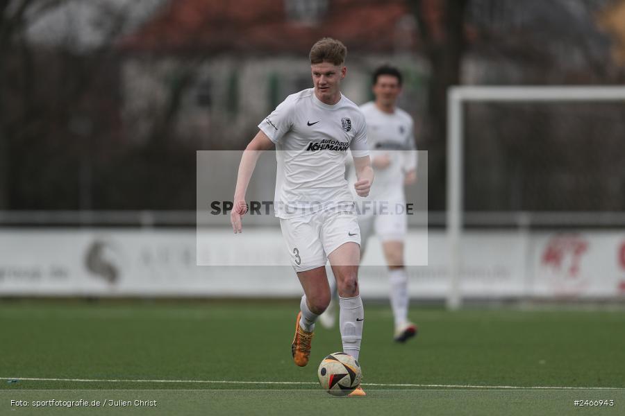 sport, action, TSV Karlburg, TSV, Sportgelände am Schönbusch, SVV, SV Vatan Spor Aschaffenburg, Landesliga Nordwest, Fussball, Bayernliga Nord, BFV, Aschaffenburg, 22.02.2025 - Bild-ID: 2466943