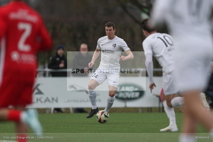 sport, action, TSV Karlburg, TSV, Sportgelände am Schönbusch, SVV, SV Vatan Spor Aschaffenburg, Landesliga Nordwest, Fussball, Bayernliga Nord, BFV, Aschaffenburg, 22.02.2025 - Bild-ID: 2466945