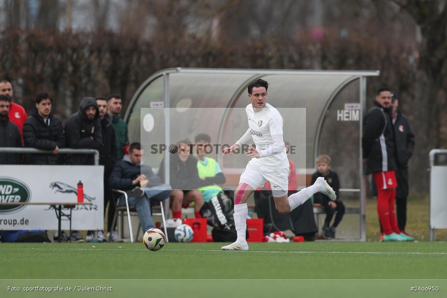 sport, action, TSV Karlburg, TSV, Sportgelände am Schönbusch, SVV, SV Vatan Spor Aschaffenburg, Landesliga Nordwest, Fussball, Bayernliga Nord, BFV, Aschaffenburg, 22.02.2025 - Bild-ID: 2466950