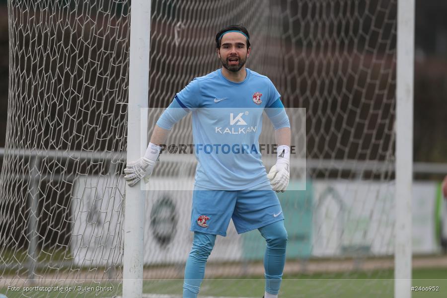 sport, action, TSV Karlburg, TSV, Sportgelände am Schönbusch, SVV, SV Vatan Spor Aschaffenburg, Landesliga Nordwest, Fussball, Bayernliga Nord, BFV, Aschaffenburg, 22.02.2025 - Bild-ID: 2466952