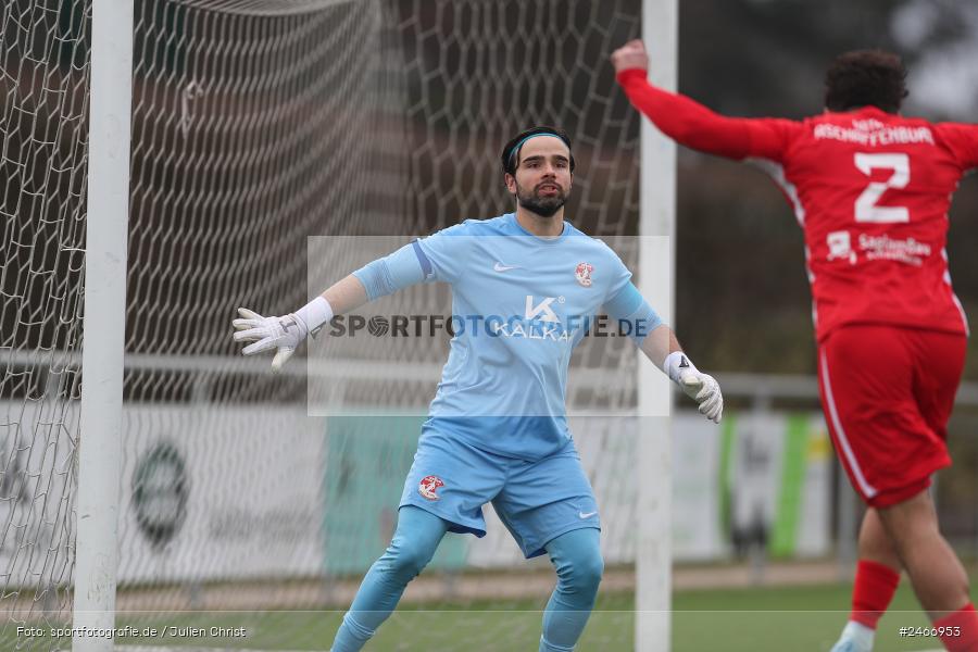 sport, action, TSV Karlburg, TSV, Sportgelände am Schönbusch, SVV, SV Vatan Spor Aschaffenburg, Landesliga Nordwest, Fussball, Bayernliga Nord, BFV, Aschaffenburg, 22.02.2025 - Bild-ID: 2466953
