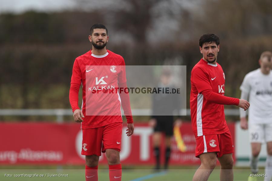 sport, action, TSV Karlburg, TSV, Sportgelände am Schönbusch, SVV, SV Vatan Spor Aschaffenburg, Landesliga Nordwest, Fussball, Bayernliga Nord, BFV, Aschaffenburg, 22.02.2025 - Bild-ID: 2466954