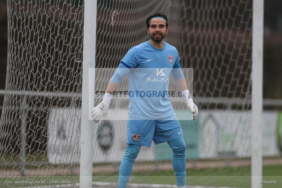 sport, action, TSV Karlburg, TSV, Sportgelände am Schönbusch, SVV, SV Vatan Spor Aschaffenburg, Landesliga Nordwest, Fussball, Bayernliga Nord, BFV, Aschaffenburg, 22.02.2025 - Bild-ID: 2466955