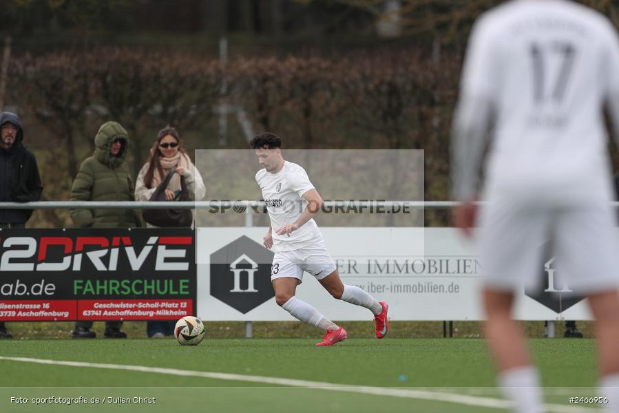 sport, action, TSV Karlburg, TSV, Sportgelände am Schönbusch, SVV, SV Vatan Spor Aschaffenburg, Landesliga Nordwest, Fussball, Bayernliga Nord, BFV, Aschaffenburg, 22.02.2025 - Bild-ID: 2466956